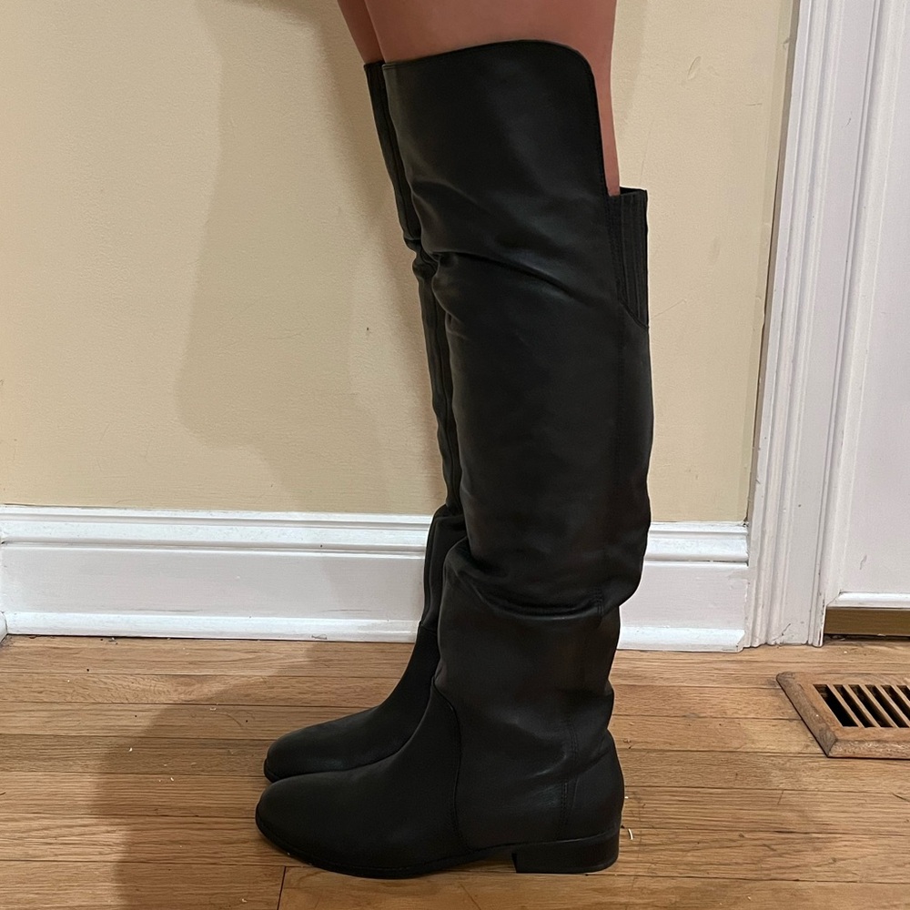 RARE Dolce Vita Over-the-Knee Black Boots, Size 8.5 EXCELLENT CONDITION